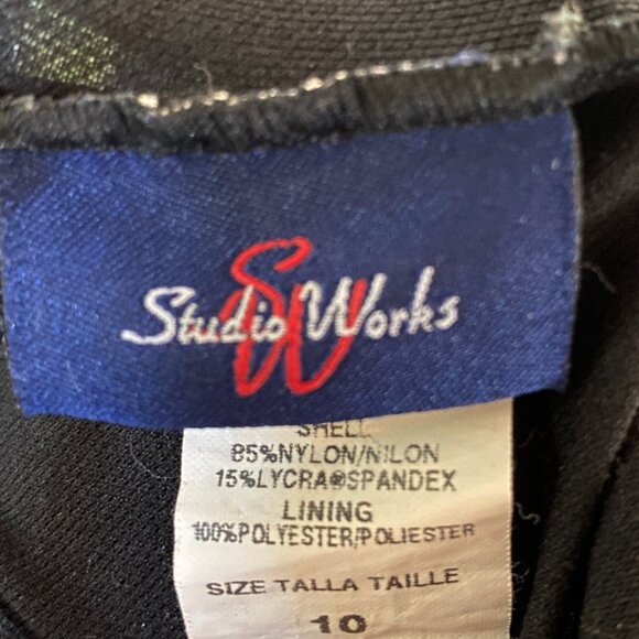 Studio Works Floral Tropical Tankini Size 10 Swimsuit Top Only Excellent! - Picture 2 of 9